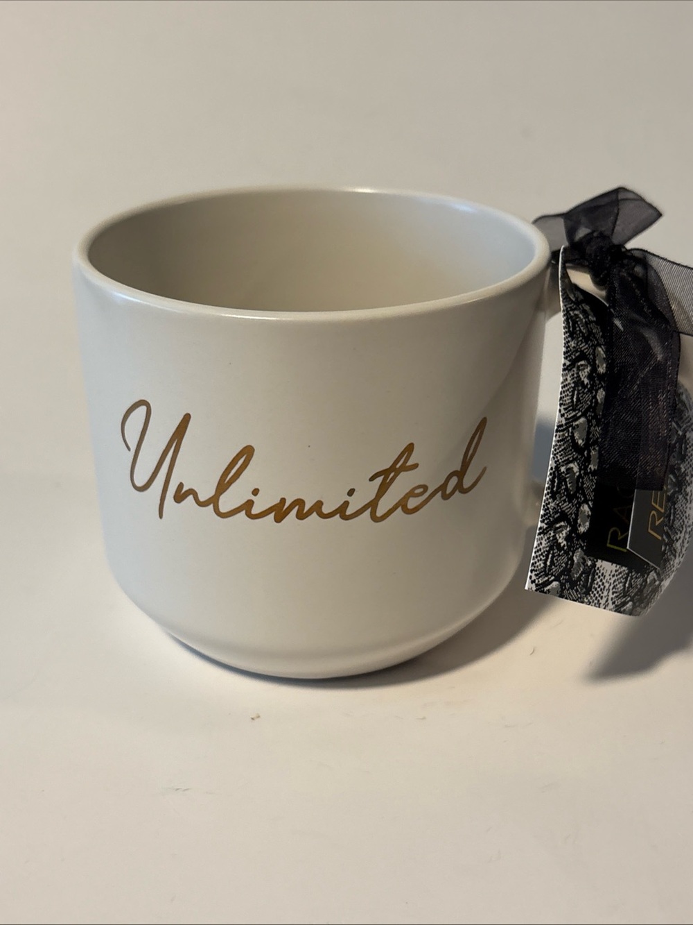Rachel Zoe “Unlimited” Mug New